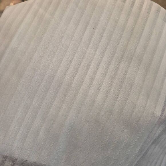 Fabric, Baby Blue Striped Cotton Batiste 45" wide x 1 yd - Picture 4 of 6